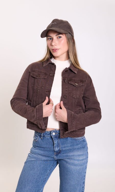 Campera rigida color chocolate - Aurorax